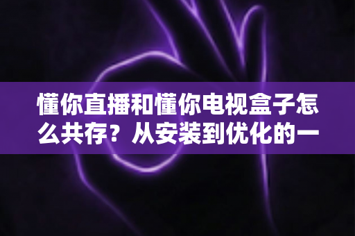 懂你直播和懂你电视盒子怎么共存？从安装到优化的一站式实用指南
