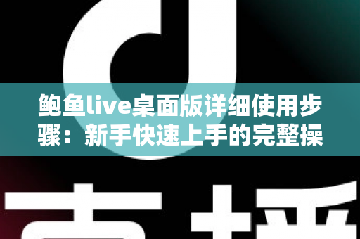 鲍鱼live桌面版详细使用步骤：新手快速上手的完整操作指南