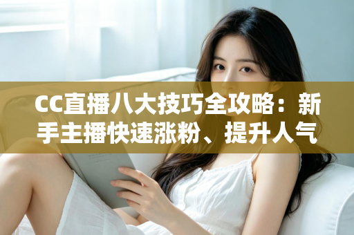 CC直播八大技巧全攻略:新手主播快速涨粉、提升人气的实战指南 CC直播八大技巧全攻略:新手主播快速涨粉、提升人气的实战指南