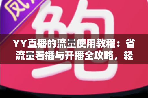 YY直播的流量使用教程：省流量看播与开播全攻略，轻松掌握流量消耗奥秘