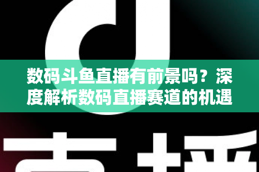 数码斗鱼直播有前景吗？深度解析数码直播赛道的机遇、挑战与变现之路