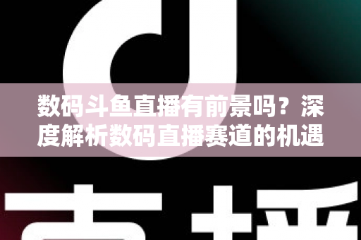 数码斗鱼直播有前景吗？深度解析数码直播赛道的机遇、挑战与变现之路