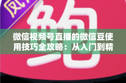 微信视频号直播的微信豆使用技巧全攻略：从入门到精通的实操指南，助你玩转直播互动与消费