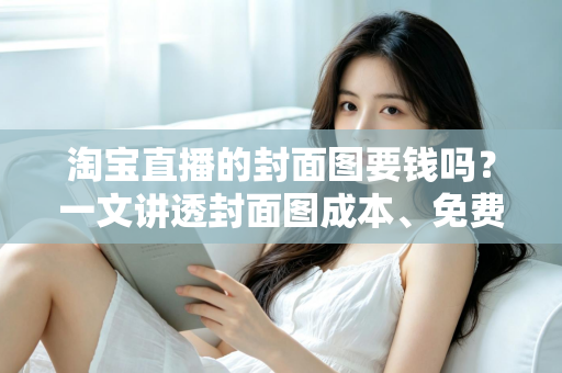 淘宝直播的封面图要钱吗？一文讲透封面图成本、免费制作方法与引流技巧
