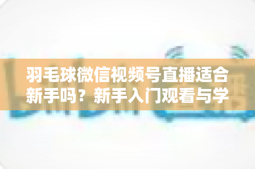 羽毛球微信视频号直播适合新手吗?新手入门观看与学习全攻略 羽毛球微信视频号直播适合新手吗?新手入门观看与学习全攻略