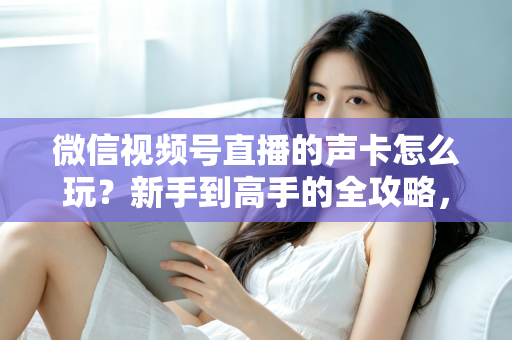 微信视频号直播的声卡怎么玩?新手到高手的全攻略,轻松打造专业级直播间音效 微信视频号直播的声卡怎么玩?新手到高手的全攻略,轻松打造专业级直播间音效