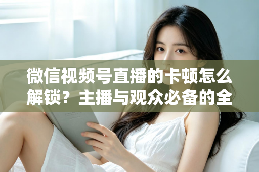 微信视频号直播的卡顿怎么解锁？主播与观众必备的全流程优化指南