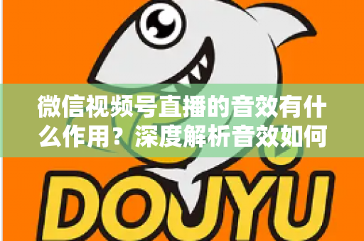微信视频号直播的音效有什么作用?深度解析音效如何提升直播间氛围、互动与转化效果 微信视频号直播的音效有什么作用?深度解析音效如何提升直播间氛围、互动与转化效果