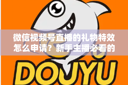 微信视频号直播的礼物特效怎么申请？新手主播必看的申请条件、流程与技巧全攻略