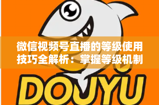 微信视频号直播的等级使用技巧全解析：掌握等级机制，快速提升直播间人气与变现能力