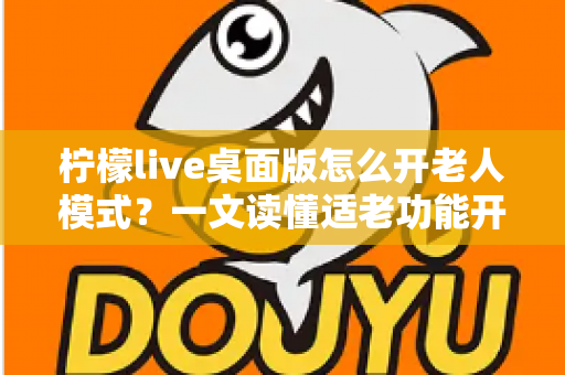 柠檬live桌面版怎么开老人模式?一文读懂适老功能开启方法与使用技巧 柠檬live桌面版怎么开老人模式?一文读懂适老功能开启方法与使用技巧
