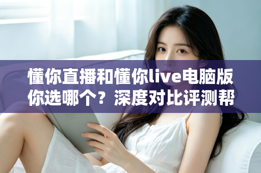 懂你直播和懂你live电脑版你选哪个？深度对比评测帮你找到最适合自己的观看与开播方式