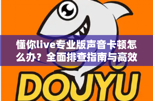 懂你live专业版声音卡顿怎么办？全面排查指南与高效解决方案助你流畅开播